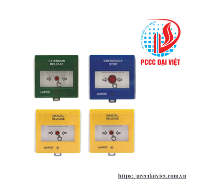 Nút nhấn ngừng xả khí FD3050B Unipos