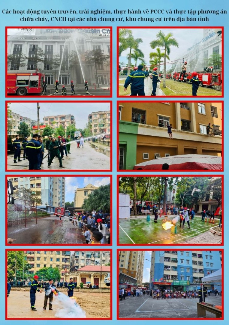 Để mỗi người dân là một nhân tố tích cực, có kiến thức trong công tác PCCC và CNCH
