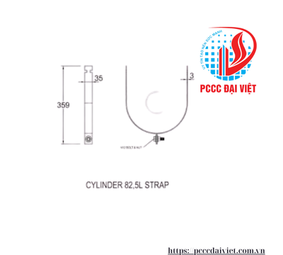 Đai giữ bình FM-200 AnyFire