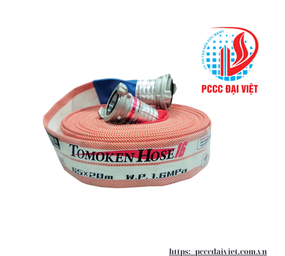 Cuộn vòi chữa cháy Tomoken D65 x 16bar x 20m