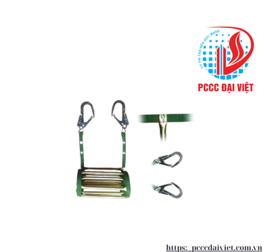 Thang dây thoát hiểm – Bậc thang bằng ống si đồng ( loại 15M )
