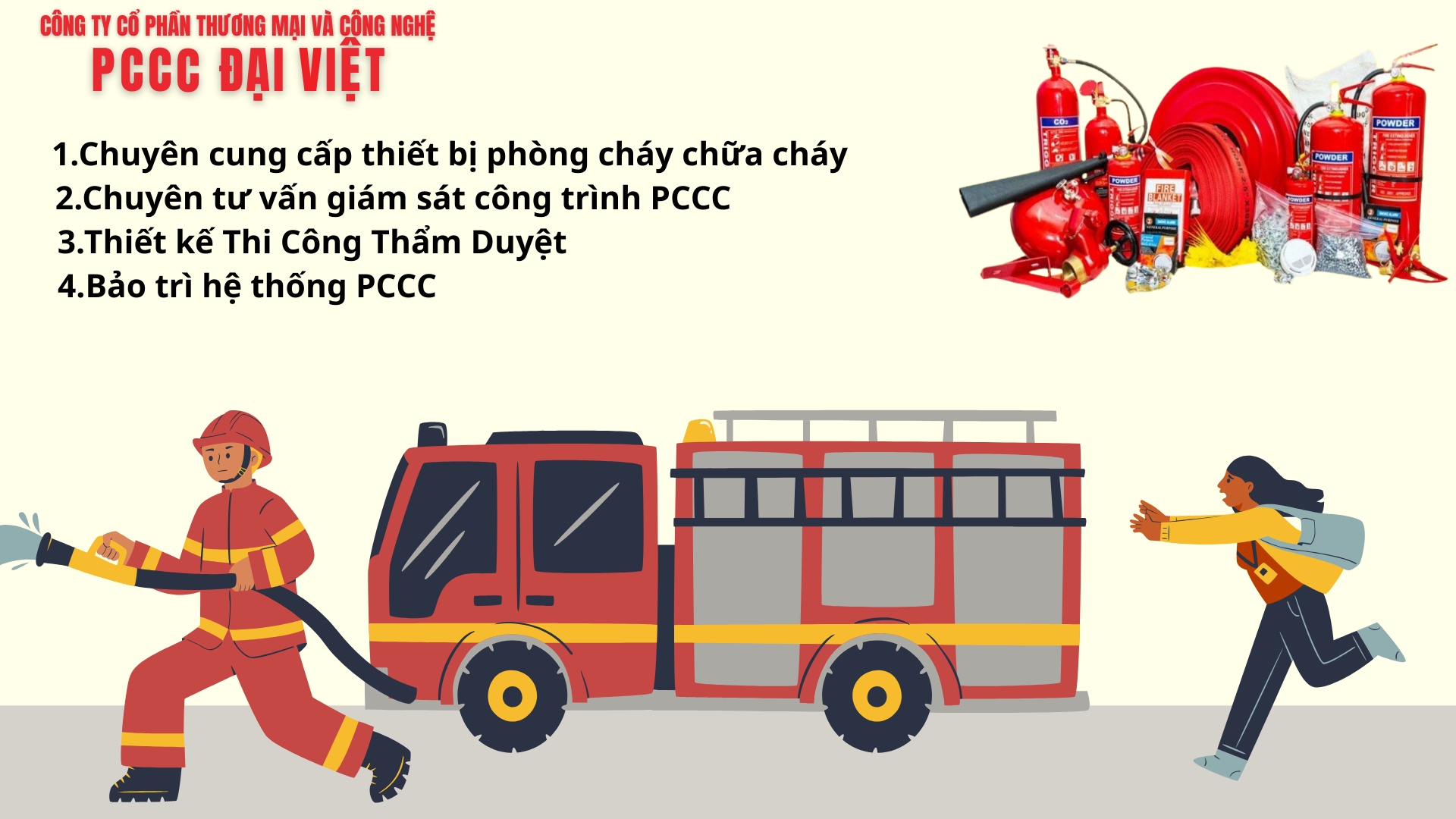 Red Yellow And Blue Modern Illustrated Fire Prevention And Safety Presentation (1)