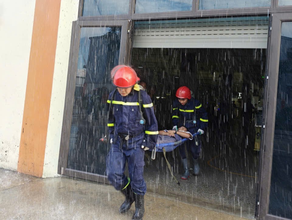 Thực tập Phương án chữa cháy và CNCH tại Công ty TNHH giày Kim Việt